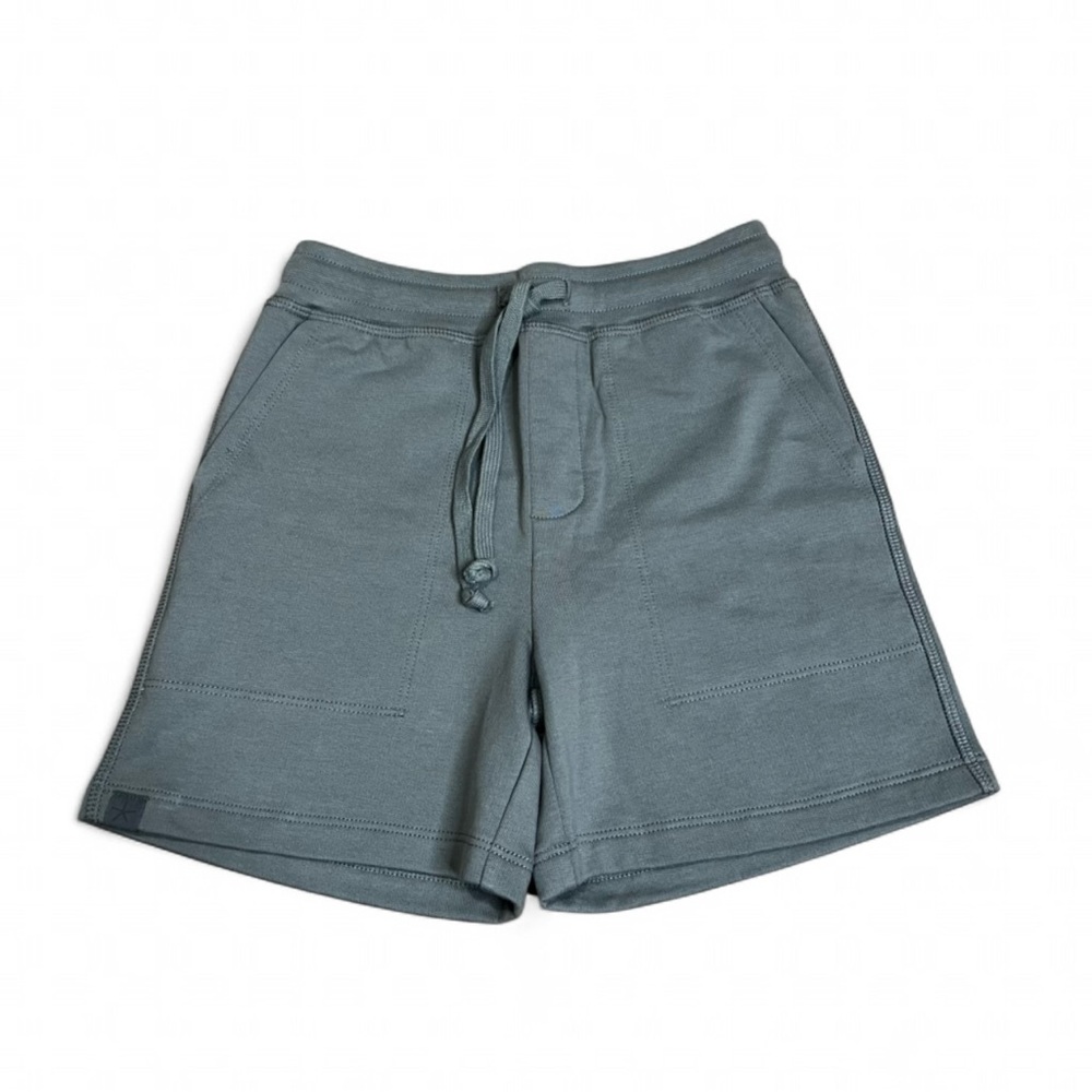 🐞Barefoot Dreams Boy’s Dolphin Blue Fleece Shorts [size 6-7]